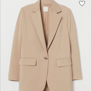 h&m blazer oversized